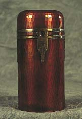 Roycroft Copper and Silver Vase c. 1901